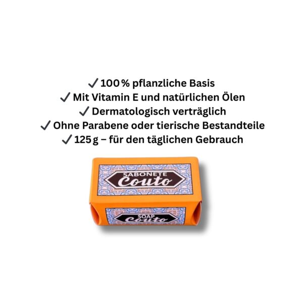 Couto Seife – traditionelle Pflegeseife – Bild 2